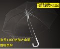 5b_半徑25吋pvc透明超大自動長傘