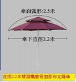 2a_直徑2.2米雙頂纖維骨滌綸布太陽傘